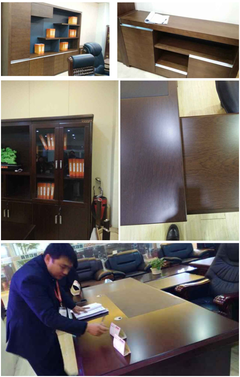 工廠老總檢查產(chǎn)品質(zhì)量