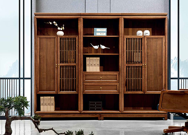 2019年新款實木老板文件柜配套辦公家具-小江南 2019年新款實木老板文件柜配套辦公家具-小江南