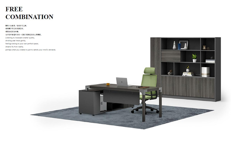 格美系列 - 經(jīng)理總監(jiān)膠板辦公桌