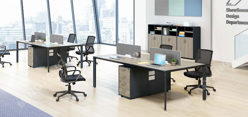 萊斯系列 - 現(xiàn)代辦公員工桌定制