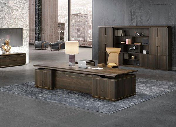 曲美系列 - 老板辦公桌 曲美系列 - 老板辦公桌