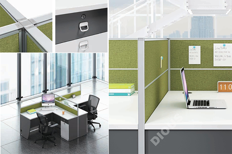 維雅系列-屏風辦公桌 維雅系列-屏風辦公桌