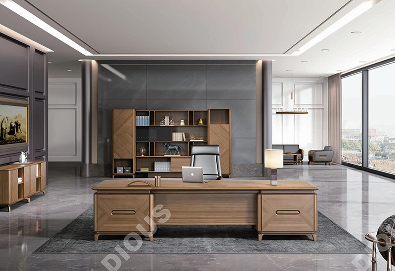 北歐系列-總裁辦公桌 北歐系列-總裁辦公桌