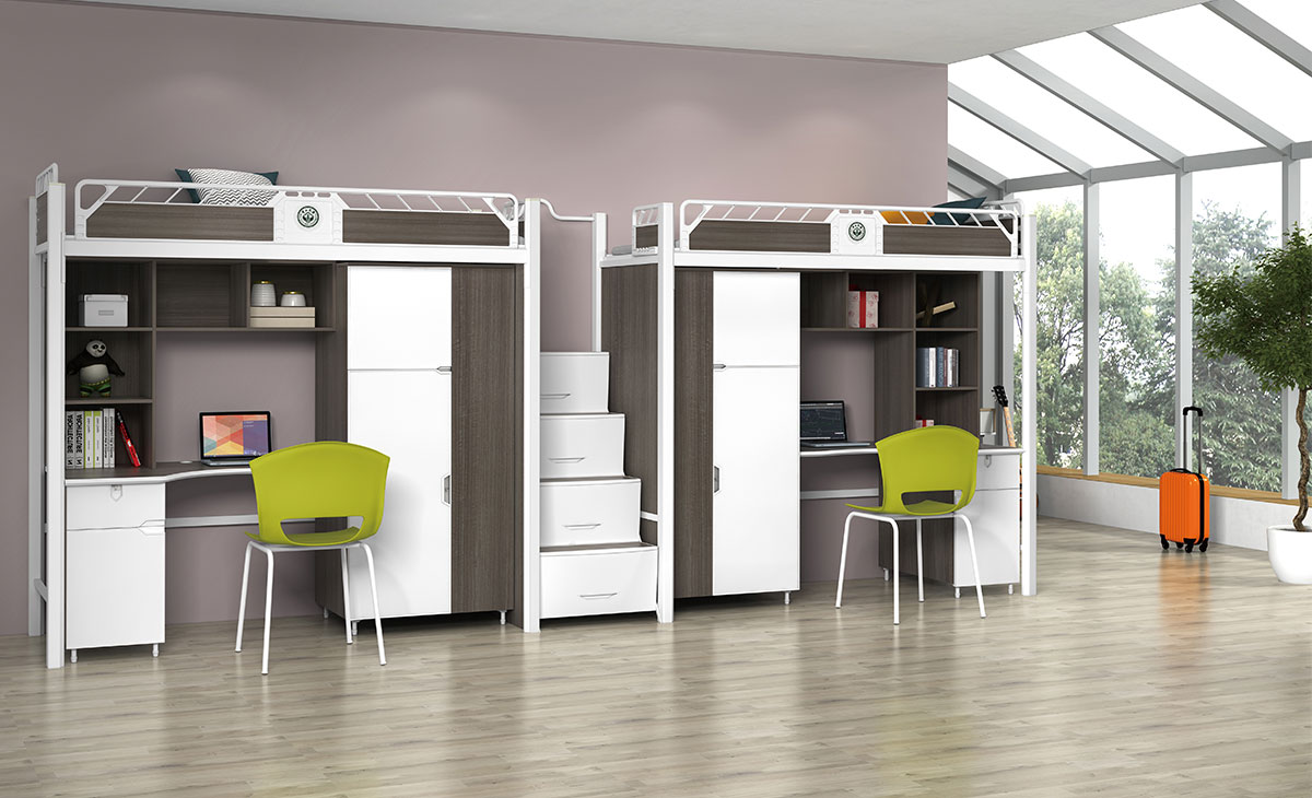 學生公寓家具-宿舍床-百斯特系列