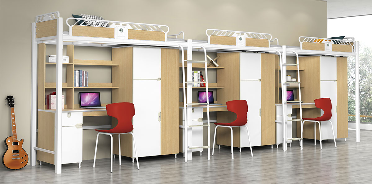 學生公寓家具-宿舍床-百斯特系列