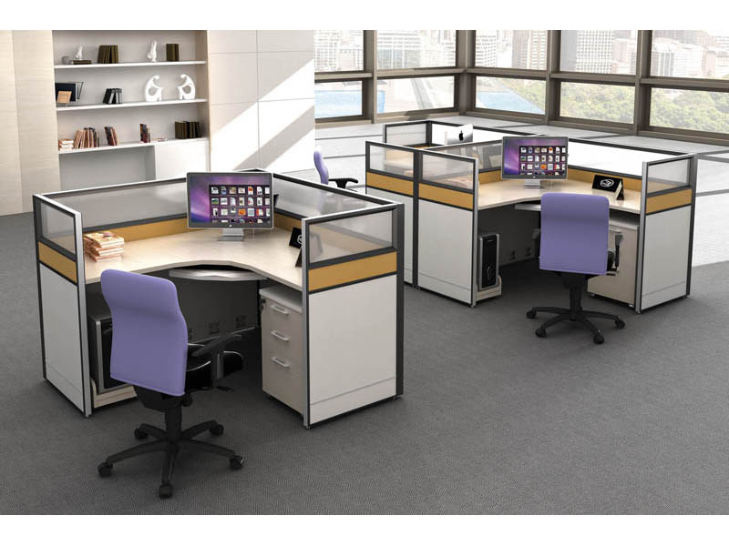 事業單位方形單人四人組合職員辦公桌椅V5-0301-14 事業單位方形單人四人組合職員辦公桌椅V5-0301-14