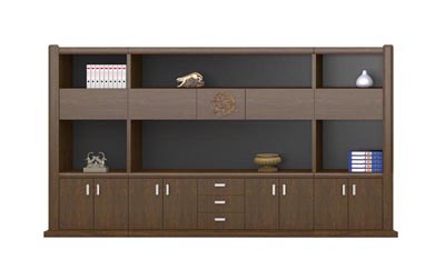 政府機關辦公家具雞翅木文件柜U08S40