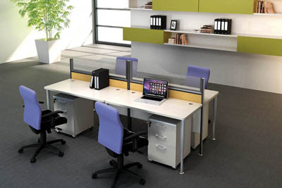 簡約相對桌前屏風辦公卡位辦公桌椅V5-070-24 簡約相對桌前屏風辦公卡位辦公桌椅V5-070-24