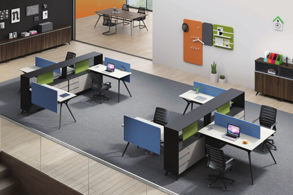 職員區組合職員辦公桌文件柜套裝FL-D2126 H