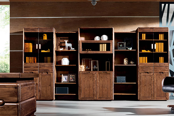 古典傳統全實木辦公文件柜 老板辦公書柜-挪威森林 古典傳統全實木辦公文件柜 老板辦公書柜-挪威森林