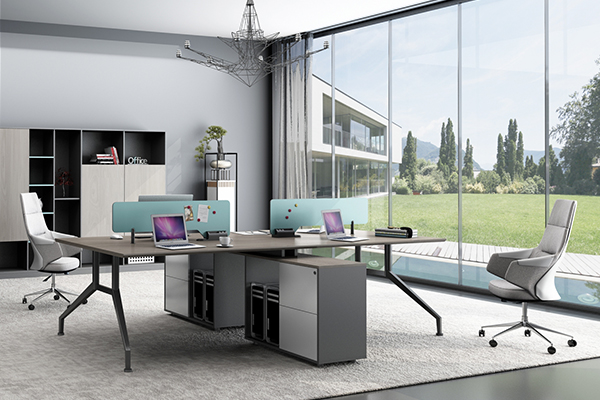 現代時尚職員辦公桌-迪歐家具匯愛系列