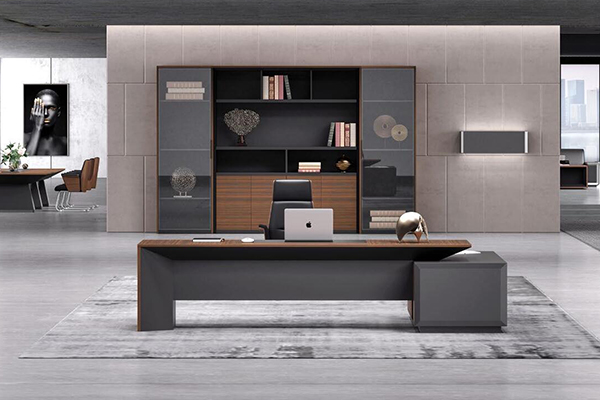 2020新品-融正系列-總裁大班臺定制-迪歐家具