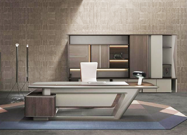 2021-現(xiàn)代輕奢辦公桌-迪歐家具-浪琴系列